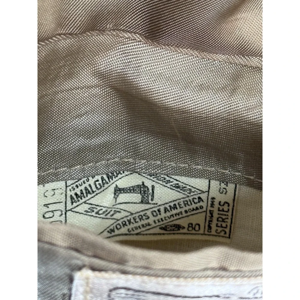 Vintage H Bar C Ranchwear Sport Coat Mens 42R Beige Plaid Western Jacket USA